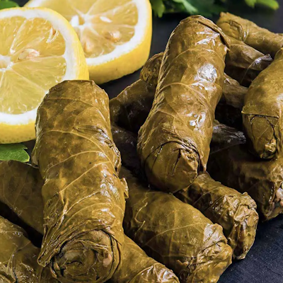 gefuellte weinblaetter